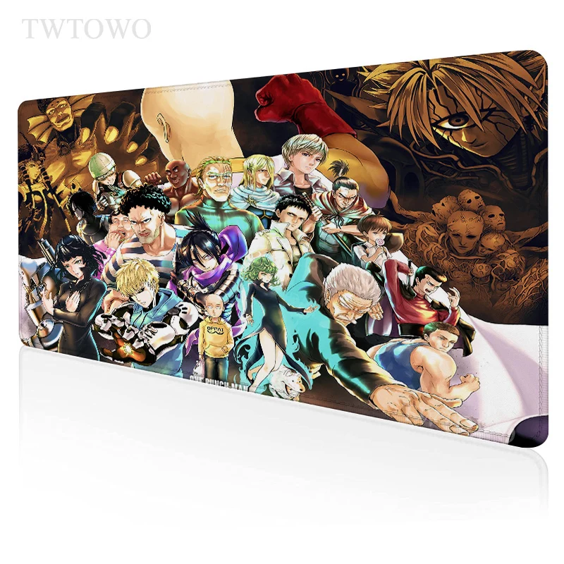 

One Punch Man Mouse Pad Gaming XL Custom New Home Large Mousepad XXL keyboard pad Desk Mats Natural Rubber Soft Carpet Mouse Mat