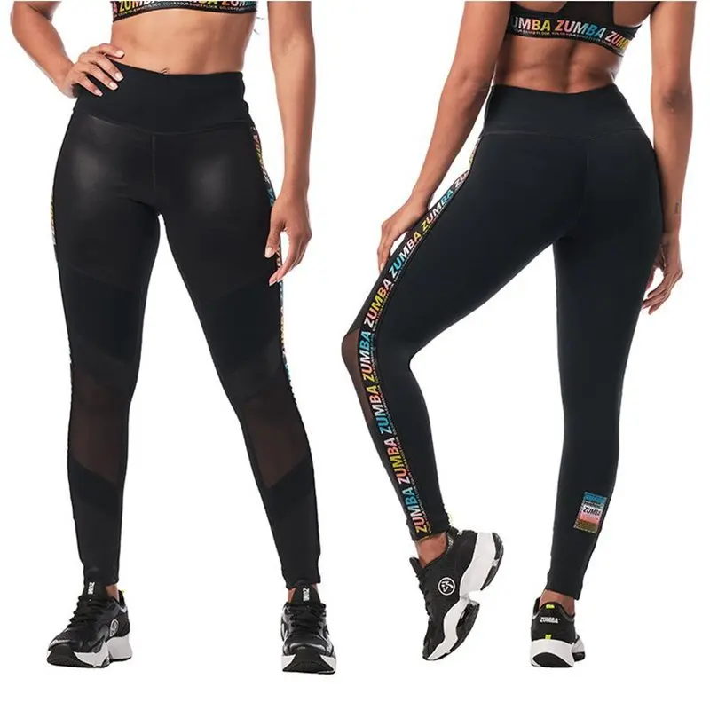 Одежда Zumba новинка дешевая Женская одежда штаны для йоги аэробики бега ног