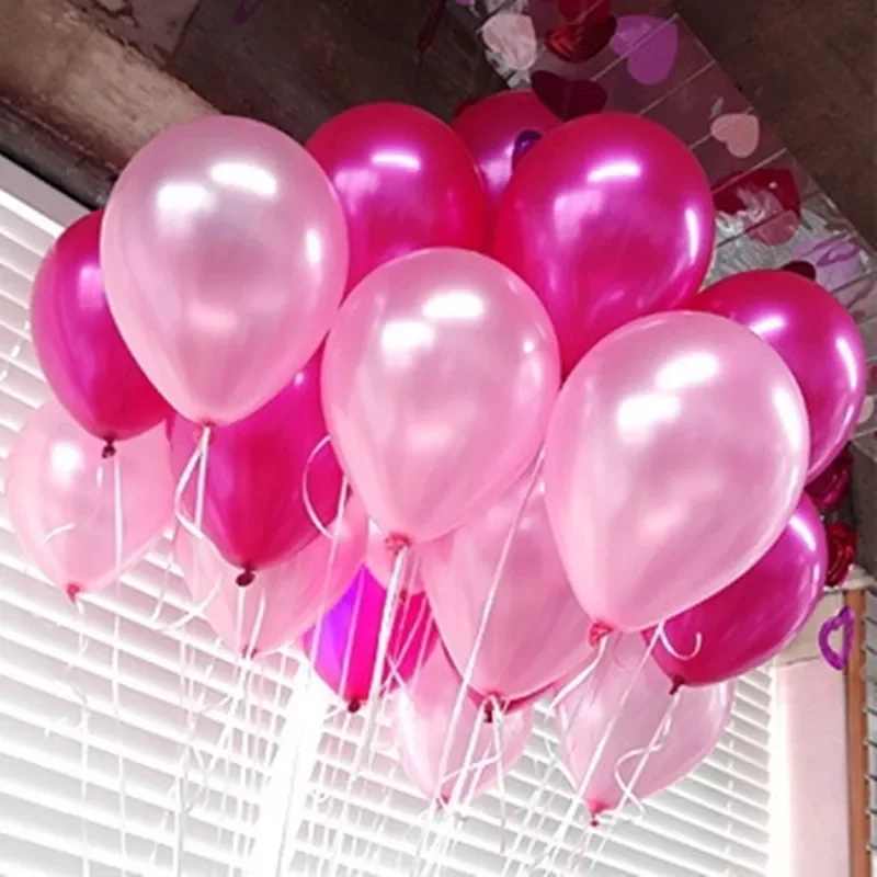 

10 шт./лот 10-дюймовые розовые жемчужные латексные воздушные шары, 21 цвет, Надувные круглые воздушные шары, украшение для свадьбы, вечеринки в ...