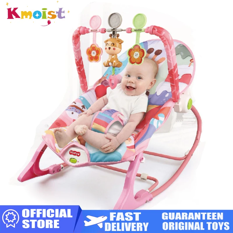 Babies Multi-function Soothing Coaxing Reclining Chair Children's Music Toys For Toddler 3-6 Month