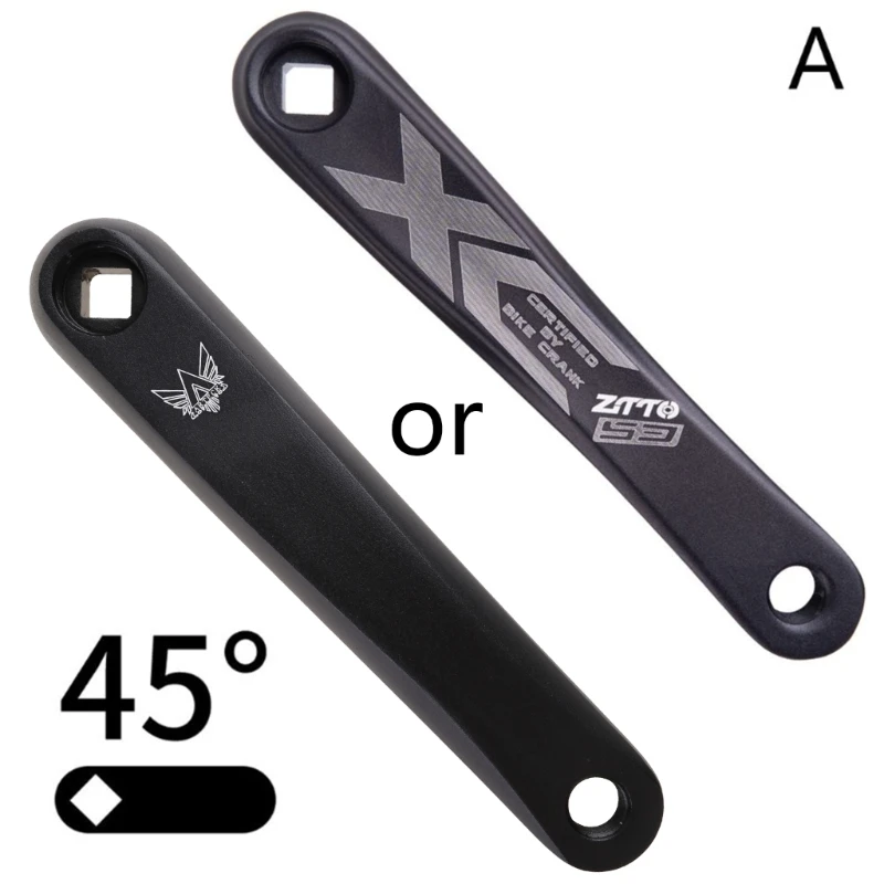 

MTB Mountain Bike Left Side Crank Arm 170mm Square Rhombus Hole Crankset Road Bicycle Left Crank