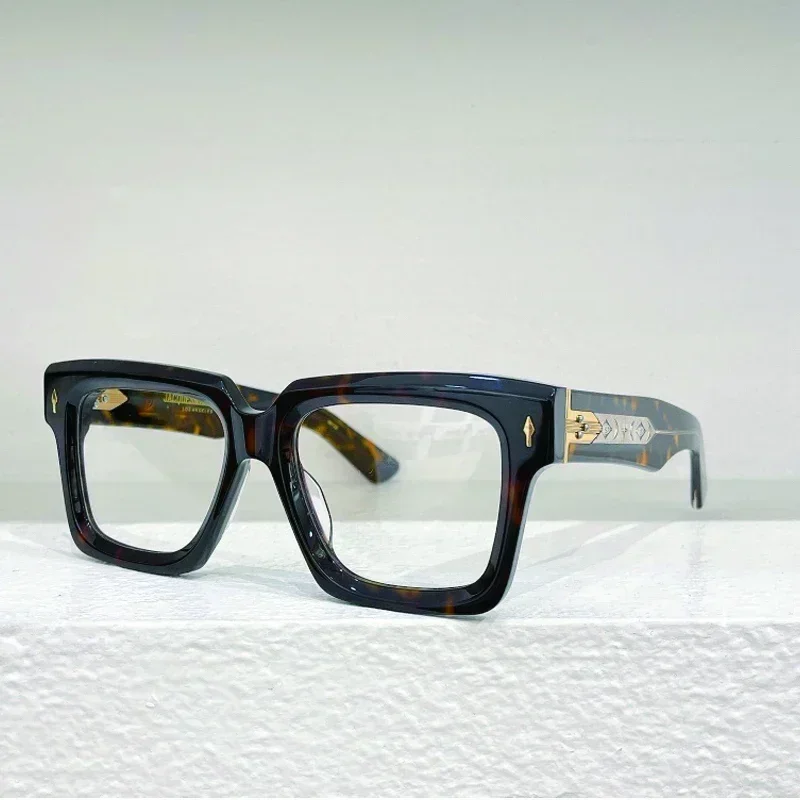 JMM BELIZE роскошные модные ацетатные квадратные очки ручной работы в большой оправе