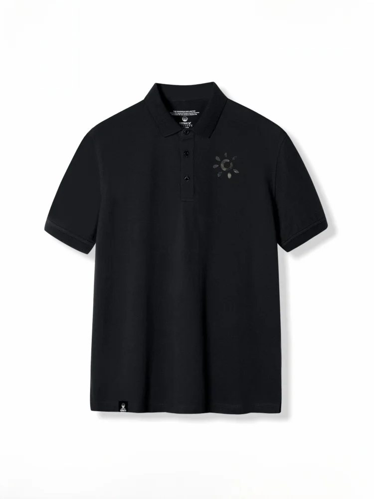 Kerwats Corsage Brand Plus size Male and Female Couple Gender-Free Sun Korean Spring Summer Polo Short sleeve |