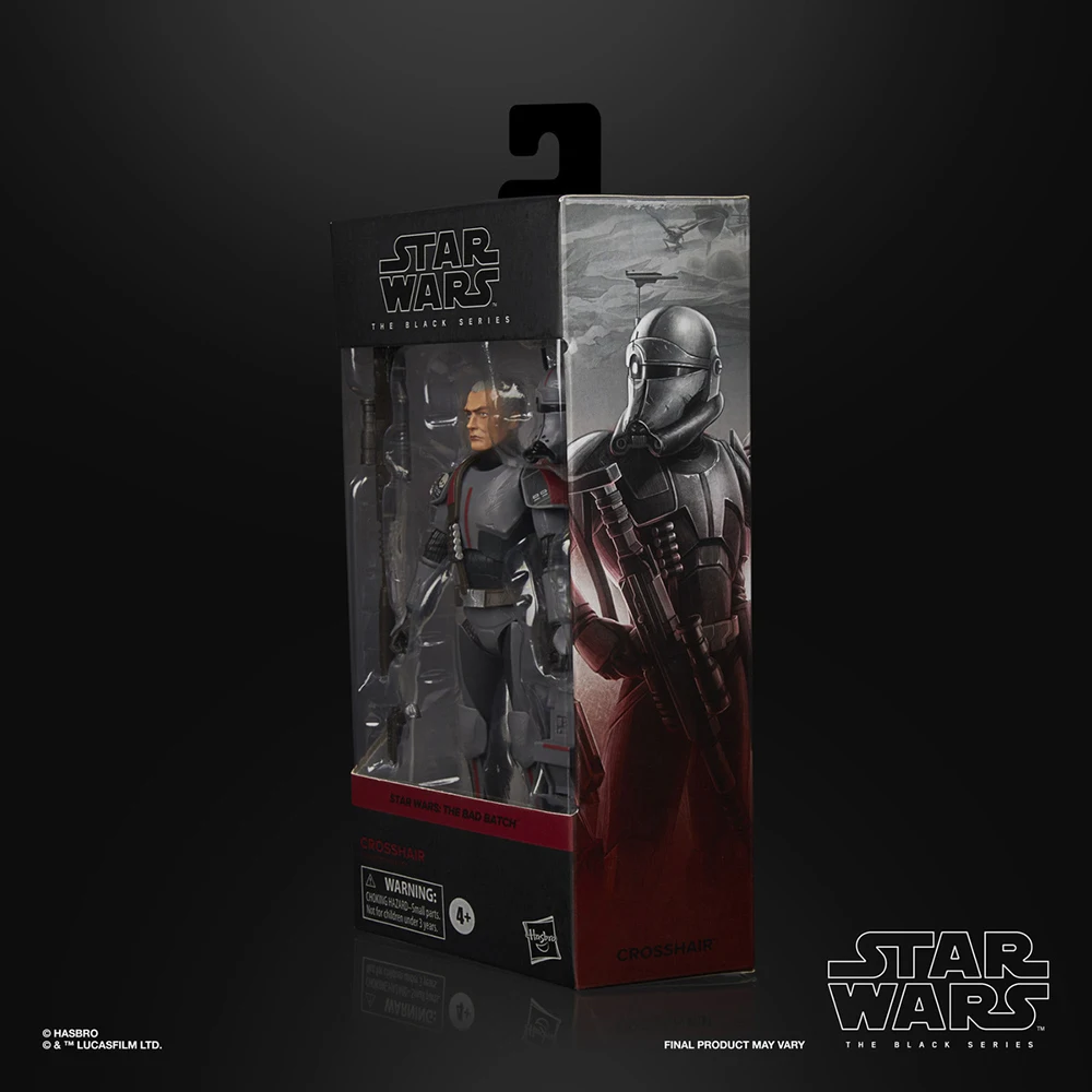 Фото [В наличии] Hasbro Star Wars The Black Series Crosshair (The Bad Batch) Коллекционная аниме-фигурка в масштабе 6 дюймов, модель с орнаментом, игрушки №3