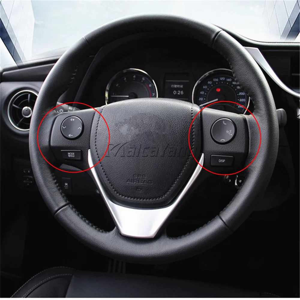 Новинка для TOYOTA Corolla RAV4 2014 2015 автомобильный переключатель управления звуком на
