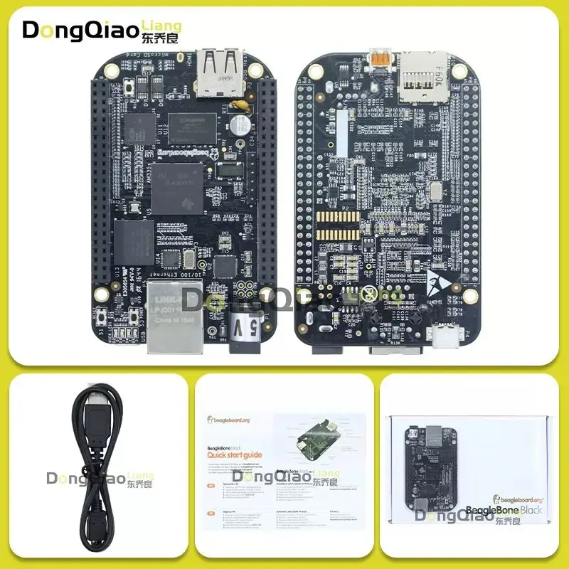 Черная Беспроводная система Octavo OSD3358 AI BB макетная плата BeagleBone