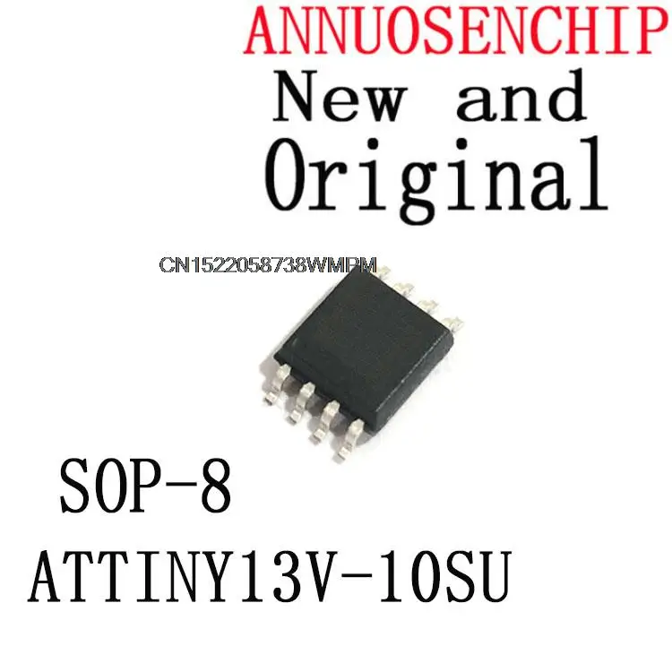 Бесплатная доставка, 50 шт., новые и оригинальные ATTINY13V ATTINY13 SOP-8, новые оригинальные электронные устройства