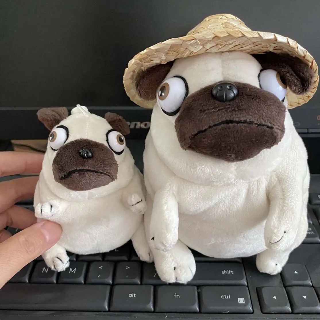 

New Pig the elf stuffed plush toy new cute 12cm red and white doll hat