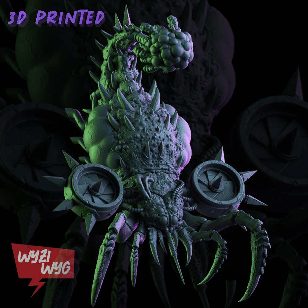 

Chaos Flyer Miniature, Hell Scrawler Monster Figure, HD 3D Printed Resin Model, Action Fantasy Proxy Tabletop Wargame DnD