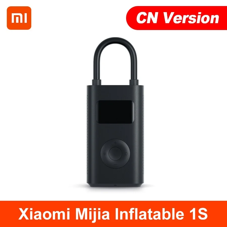 

Newest Xiaomi Mijia Electric Inflator Pump 1S Smart Digital Tire Pressure Compressor Detection Inflator For Bike Bus Football