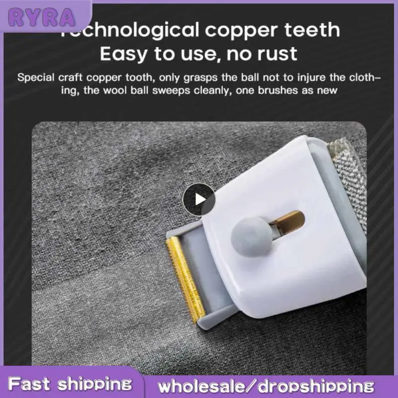Double-headed Depilatory Depilaton Manual Hair Ball Trimmer Clothes Trousers De-balling Shaving Machine Home Lint Rollers Tools