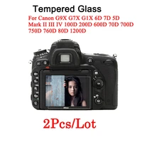 2pcs tempered glass for nikon d5000 d7100 d7200 camera tempered film nikon d850 camera hd clear screen protector glass film