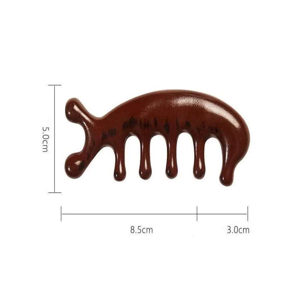 Удобная массажная расческа с широкими зубьями антистатический массажер для кожи