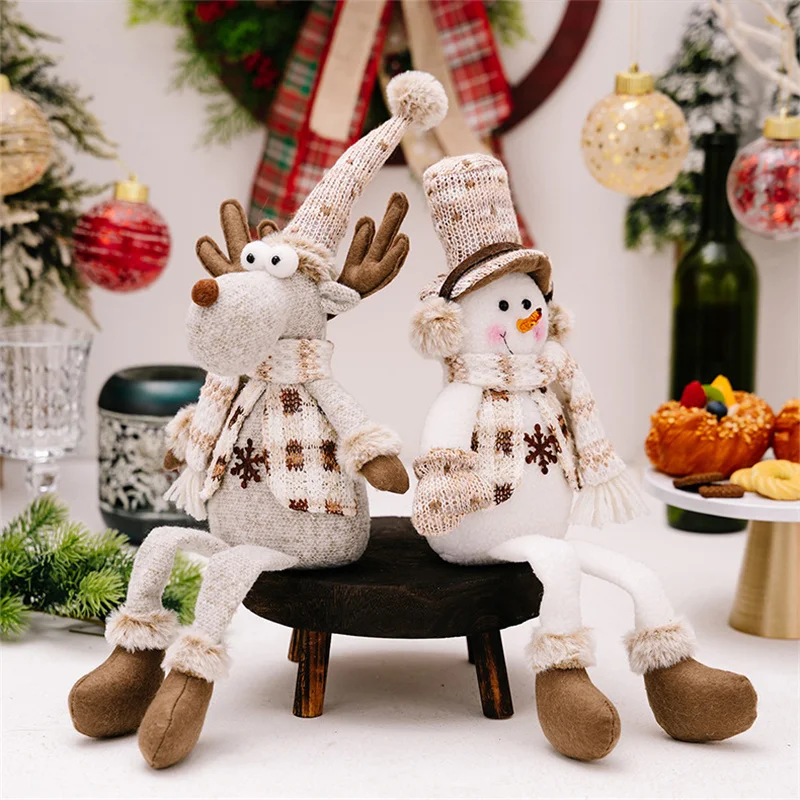 Рождественские украшения для кукол в скандинавском стиле кукла Санта-Клаус