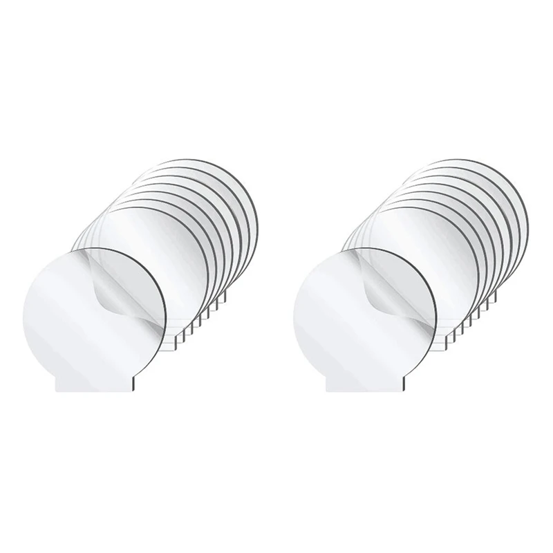 

Thick Transparent Panel Board Sheet Clear Cast For LED Light Base Table Signs DIY Display Projects Craft 16 Pieces Retail