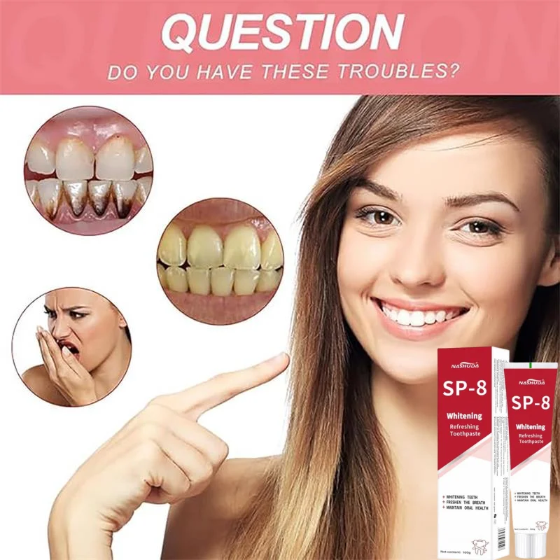 SP-8 пробиотическая зубная паста улучшенная Формула балансирует микробиомы для