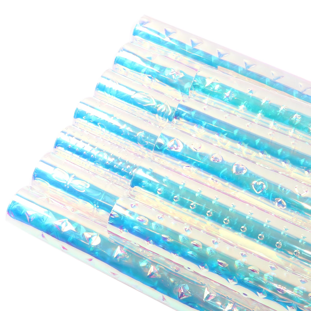 Аксессуары David 20*33 см прозрачная Переливающаяся искусственная кожа Ткань Винил