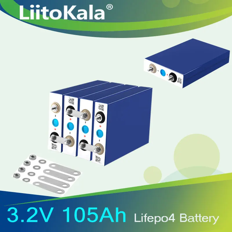 

Аккумулятор LiitoKala lifepo4, 3,2 в, а/ч, 12 В, 24 В