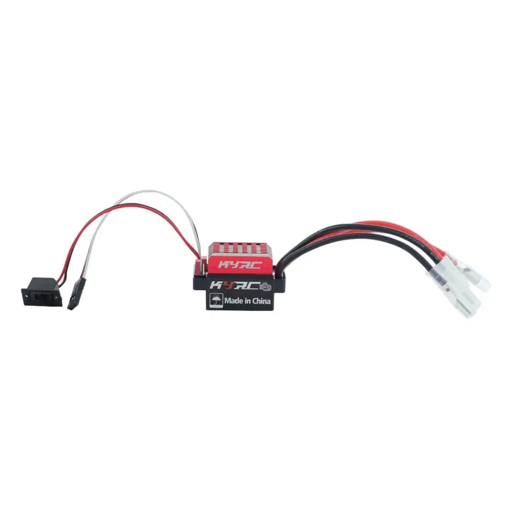

RC ESC 60A Brushed Motor Controller :10 RC Truck Vehicle, Aluminum Cooling System.