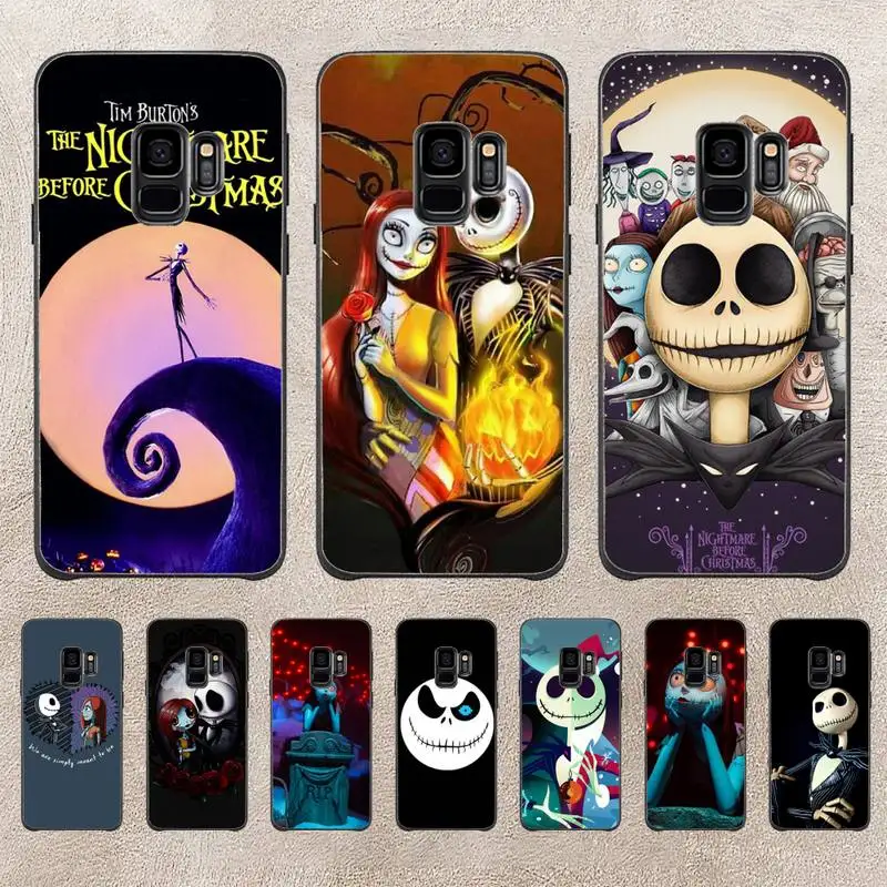 

The Nightmare Before Christmas Phone Case For Samsung Galaxy S6 S7 Edge Plus S9 S20Plus S20ULTRA S10lite S225G S10 Note20ultra