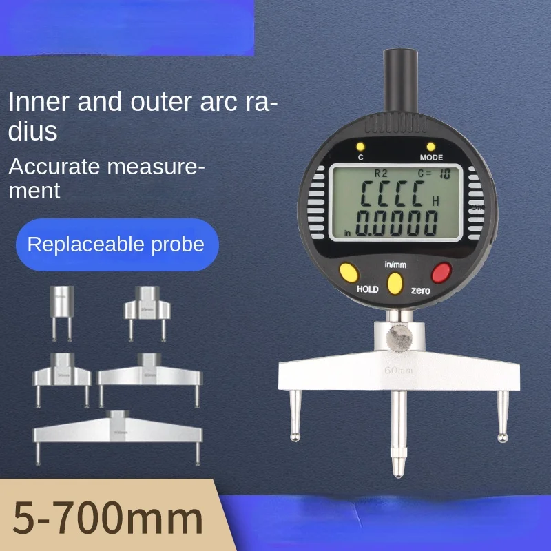 Датчик радиуса с цифровым дисплеем высокоточный электронный диаметр