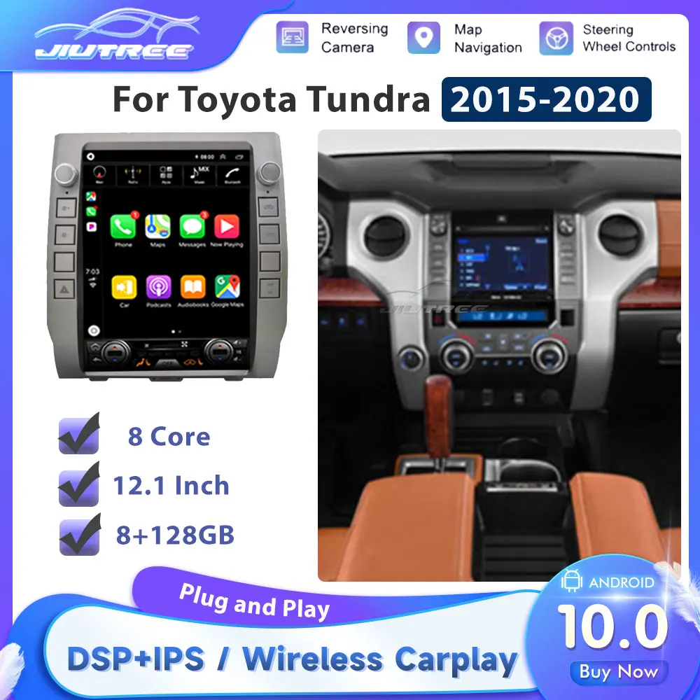 

Автомобильная Мультимедийная система, 128 ГБ, 2Din, Android, для Toyota Tundra 2015-2020