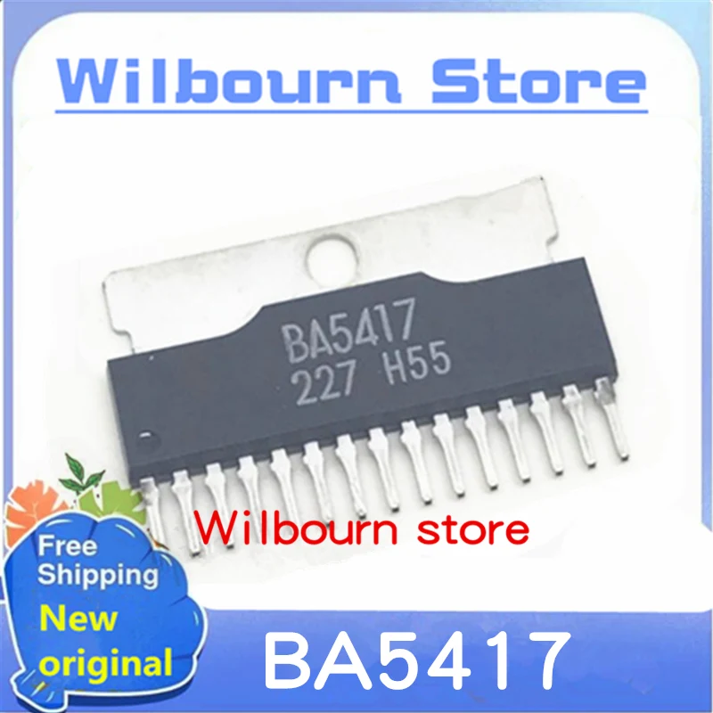 

10 шт./партия, звуковой усилитель BA5417 ZIP-15