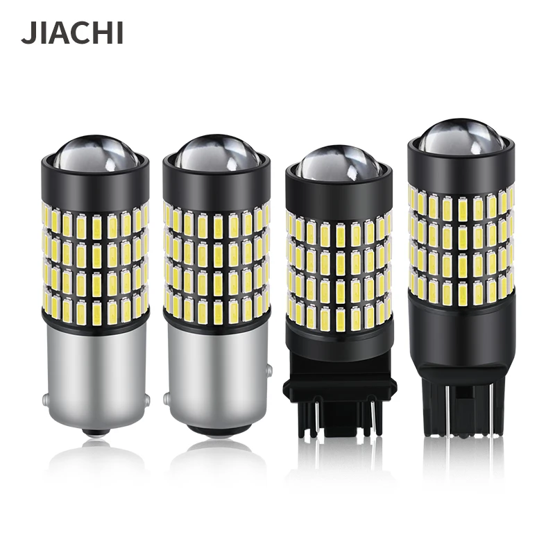 Jiachi 2 шт. яркость 1156 BA15S 1157 BAY15D для автомобильного освещения P21/5W 3157 T25 T20 7443 P27W