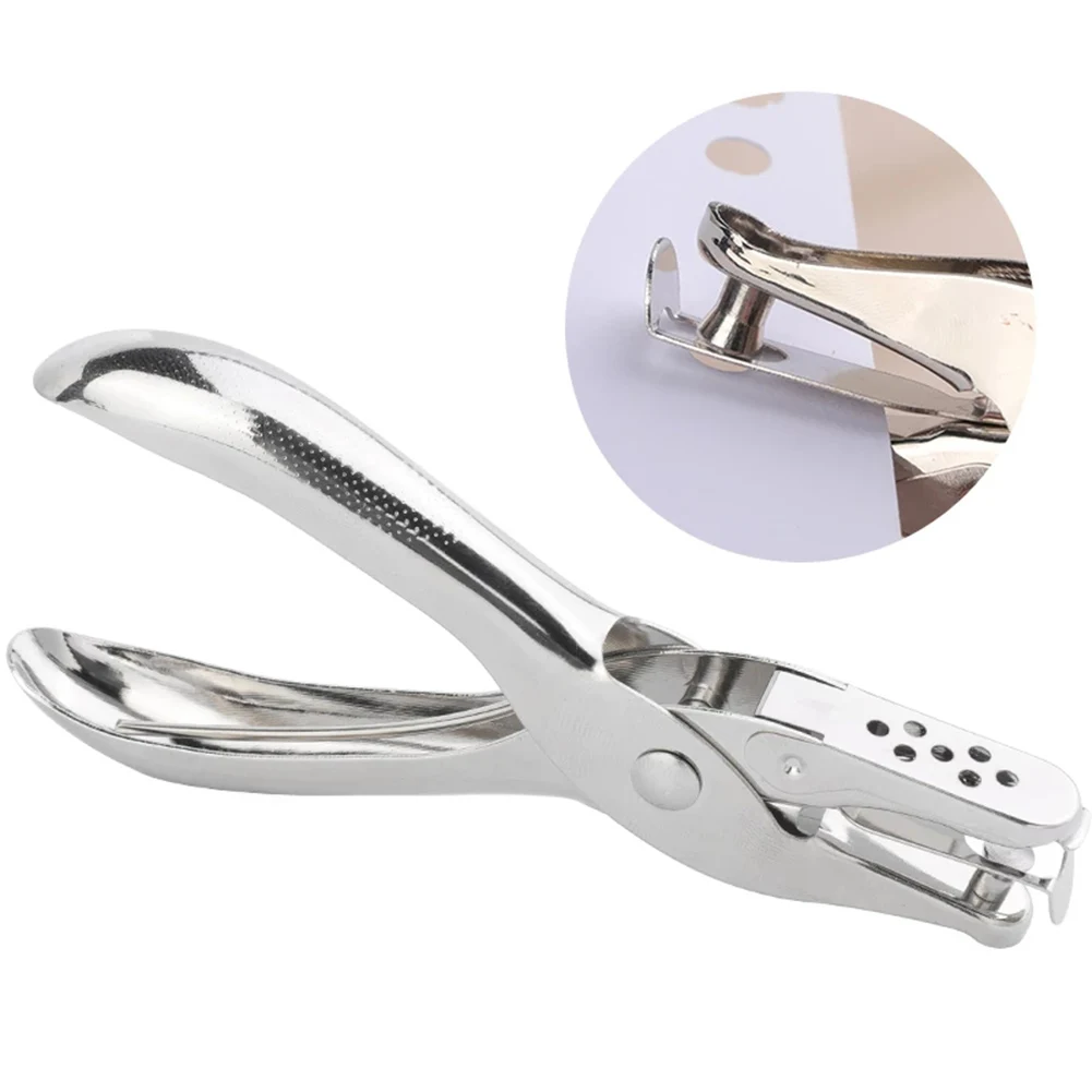 

1PC Paper Single Round Hole Punch Puncher Scrapbooking Loose-leaf Paper Cutter Tool Workshop Equipment Hand Tools Punches