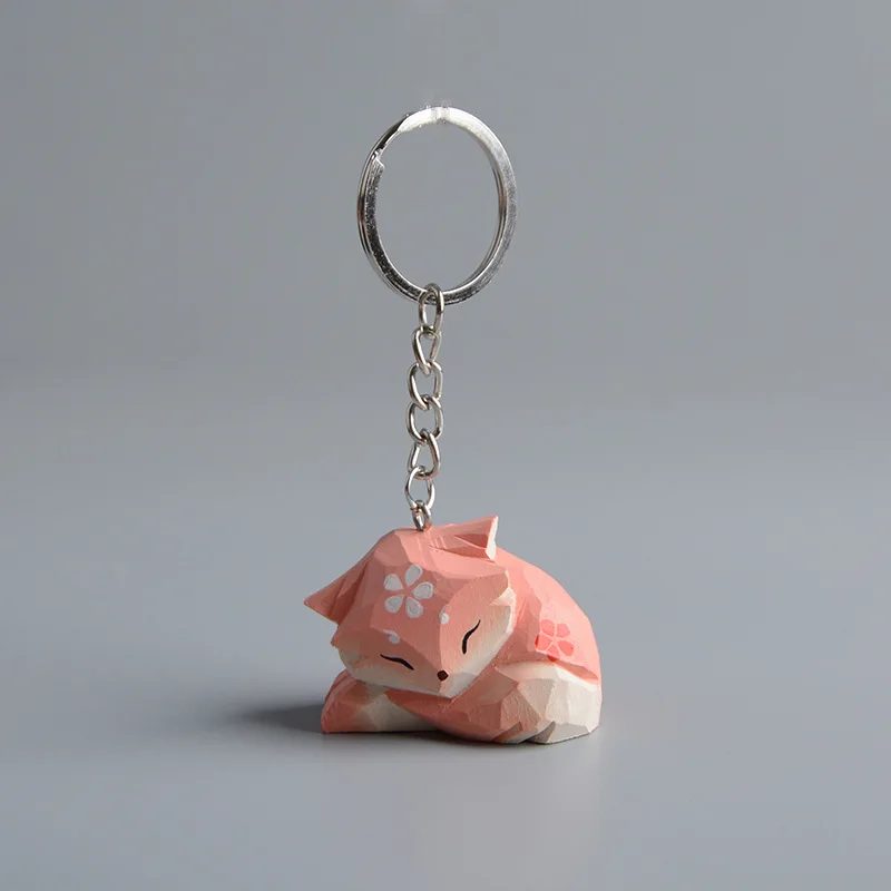 Аниме игра Genshin Impact Yae Miko Fox деревянные куклы для косплея Baby ремесло брелок рюкзака