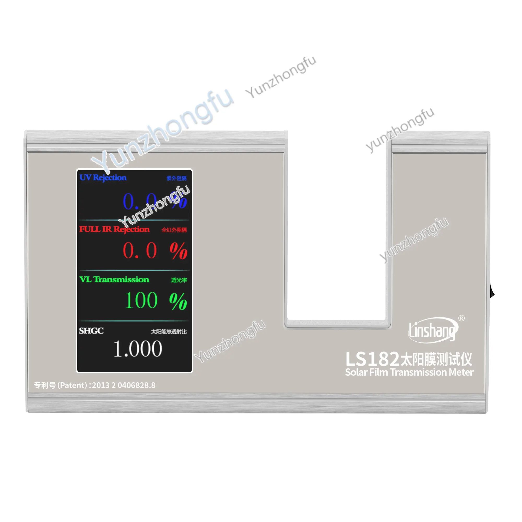 

SHGC Window Tint Meter LS182 with UV IR Rejection Rate Visible Light Transmittance Solar Heat Gain Coefficient