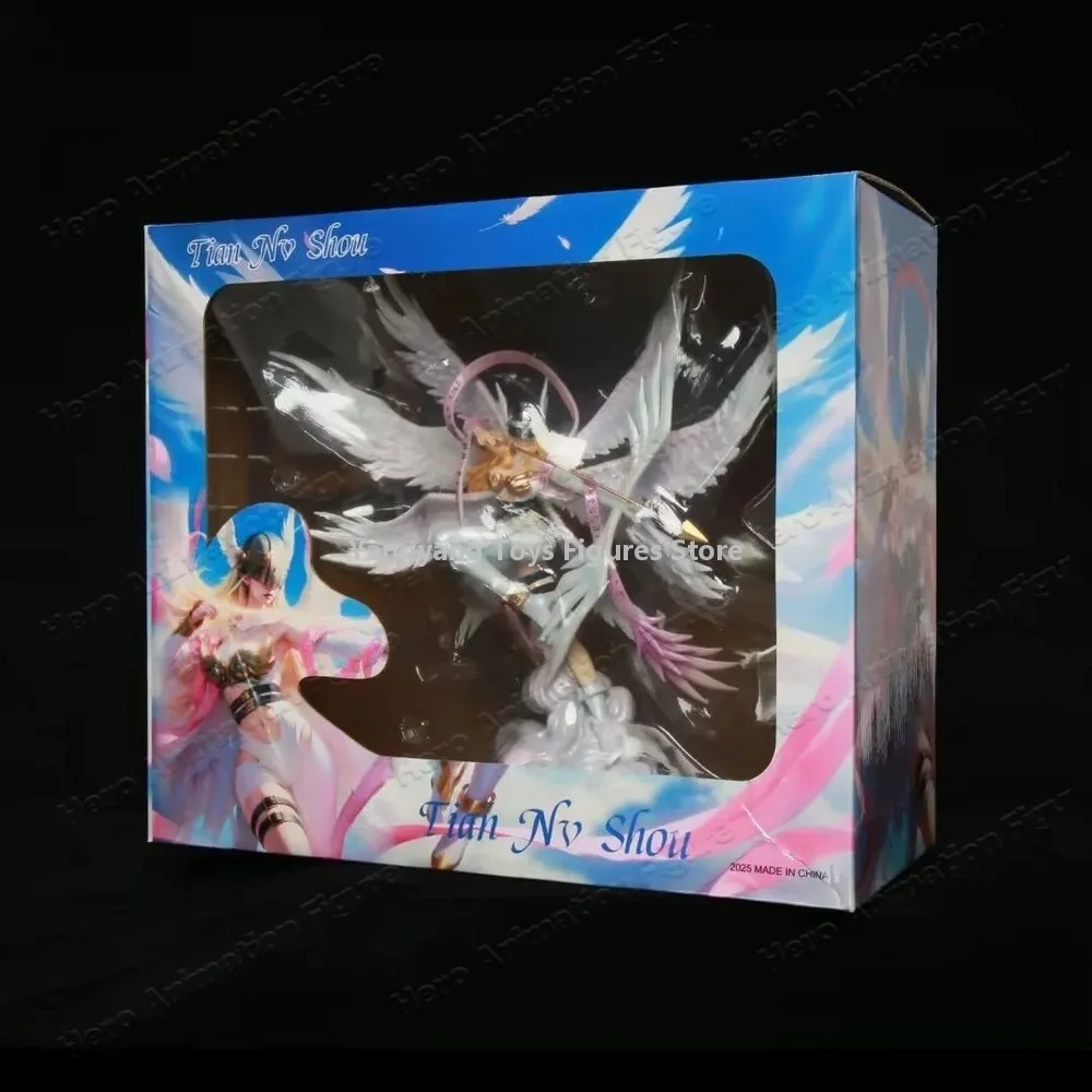 Фото В наличии: Коллекционная фигурка Digimon Angelmon Celestialmon - Богиня-лучница, подарок для коллекционеров №5