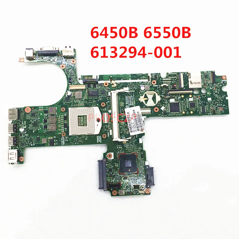 High Quality For HP Probook 6450B 6550B Laptop Motherboard 613294-001 613294-501 6050A2326601-MB-A02 W/ HM57 100% Full Tested OK