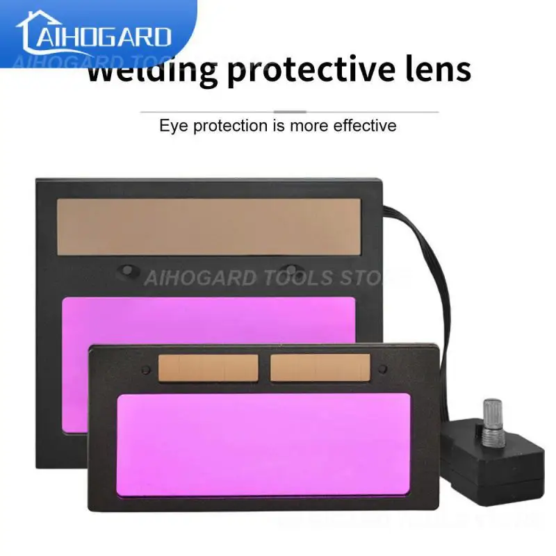 

Solar Dimming Protection Welder Goggles Portable Auto Darkening Filter Lcd Display Shading Electric Welding Mask 1 Pcs Creative