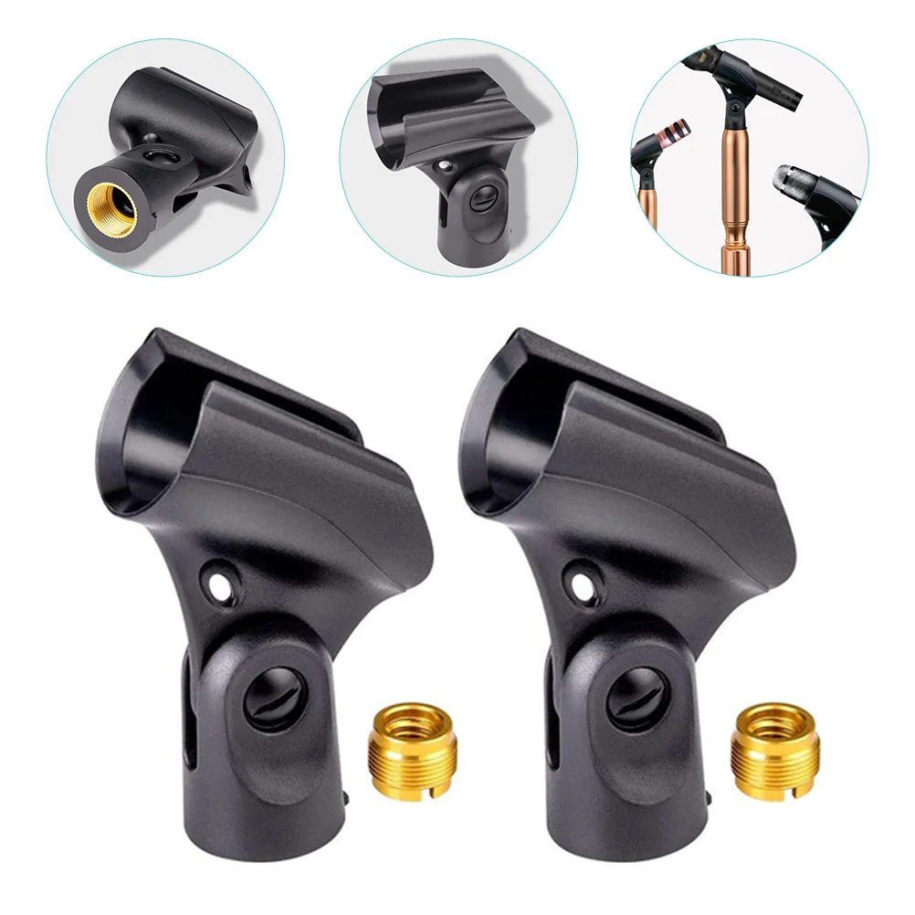 

Mic Clip Microphone Holder Universalstand Clips Micro Clamps Clamp Fixing Handheld Microphones