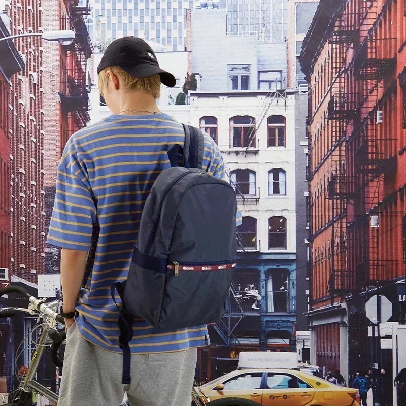 Рюкзак Lesportsacs дорожная сумка с героями мультфильмов 3504 леопардовый принт