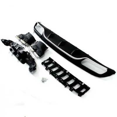 

W205 C-class C63 AMG bodykits facelift bumper with exhaust pipes