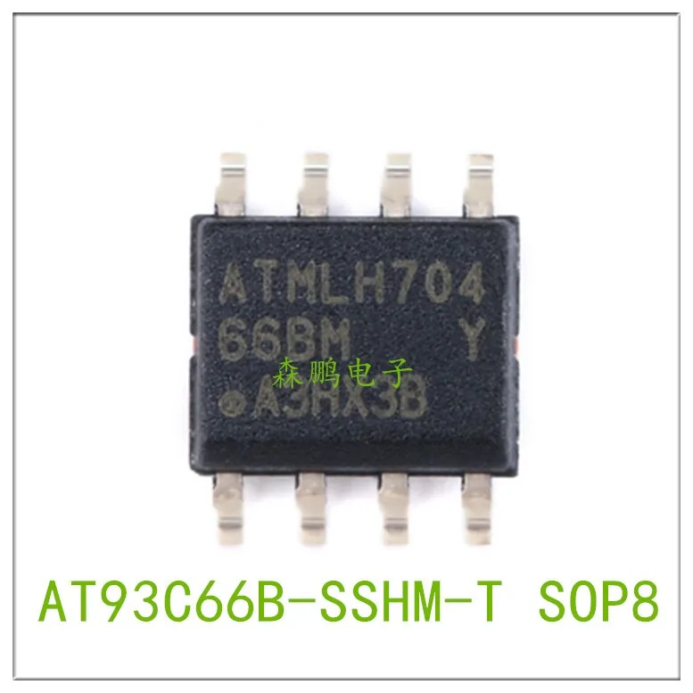 5PCS AT93C66B-SSHM-T 66BM SOP8 IC Chip 100% NEW