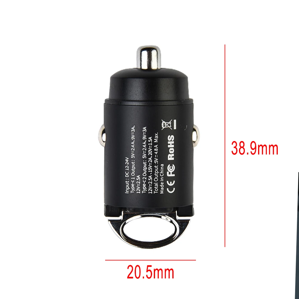 

Support Fast Charging Protocol: QC4.0/QC3.0/QC2.0/AFC/FCP/Apple2.4A/PD3.0/PD2.0/PE2.0/BC2.0, Etc. 1 X Car Phone Charger Adapter