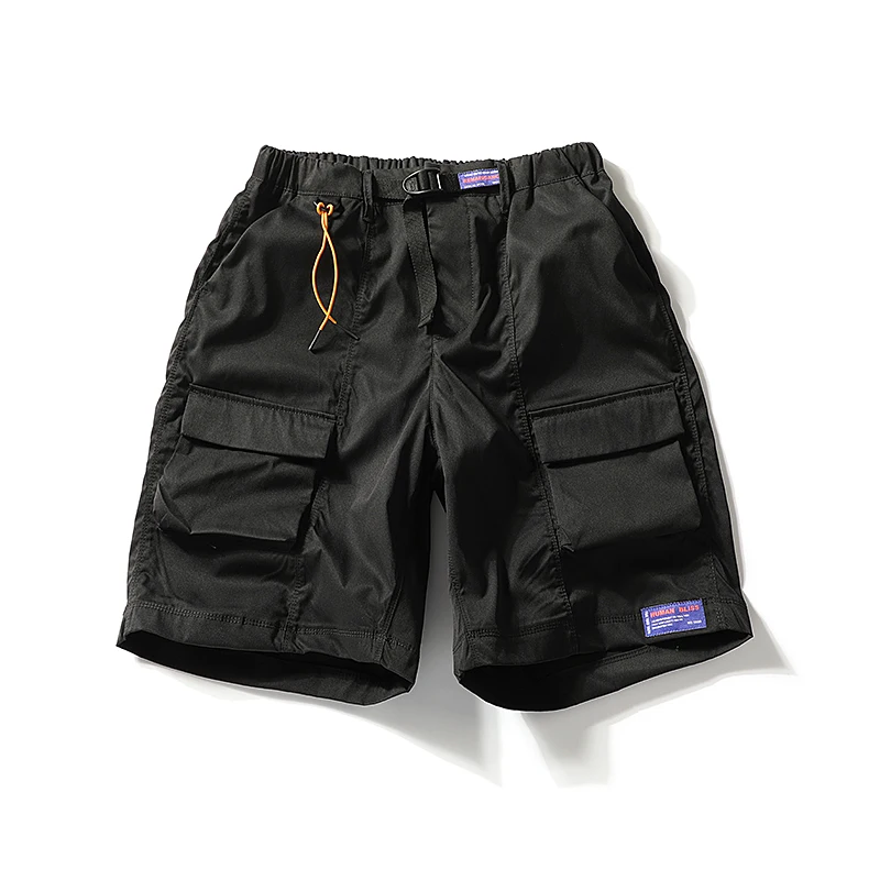

2022 Summer New Men's Casual Trouers Black Thin Shorts Sprots Loose Work Man Pants OverSize 4XL