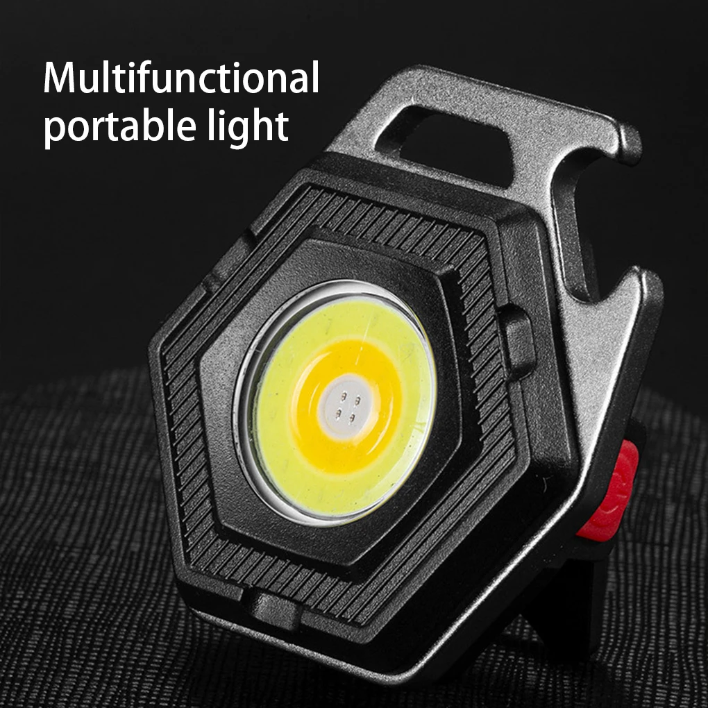 

Брелок с монолитным блоком светодиодов, перезаряжаемый фонарик, дорожное снаряжение для улицы