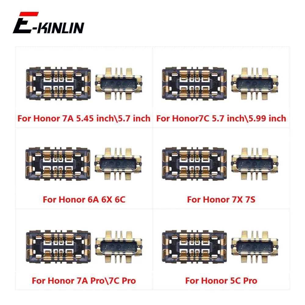 

2 шт./лот внутренняя батарея FPC Разъем для Huawei Honor 5C 6C 7C 6A 7A Pro 6X 7X 7S на материнской плате гибкий кабель