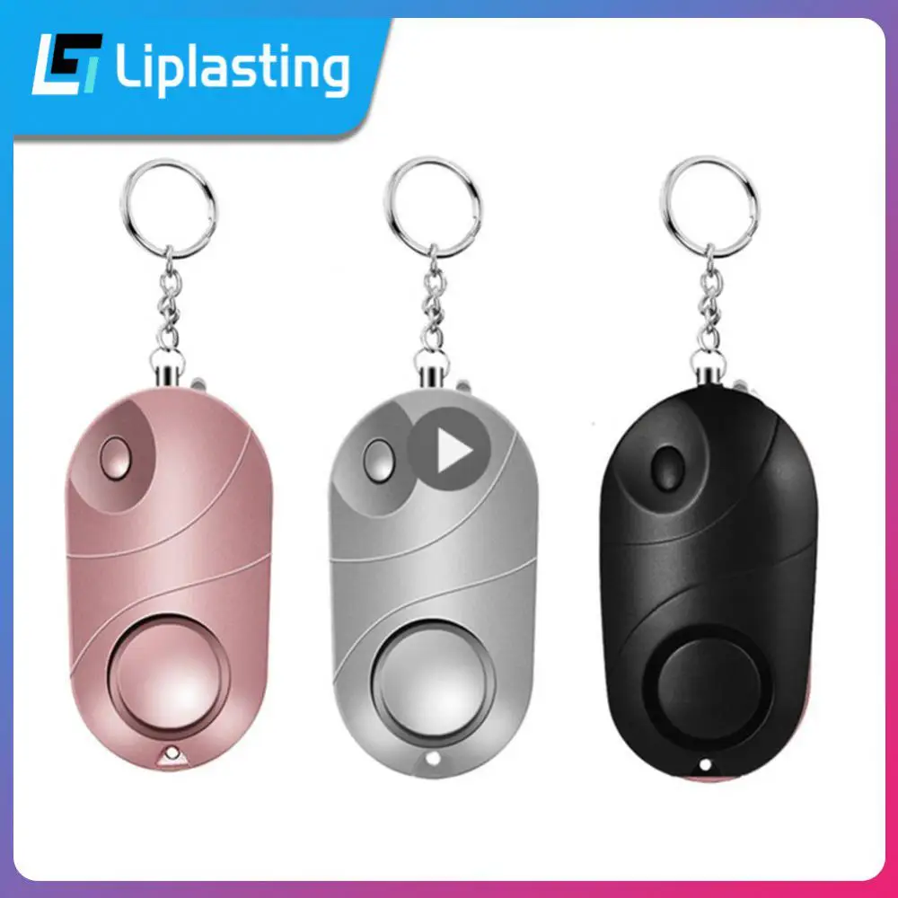 

Upgrad Self Defense Alarm 130dB Egg Shape Girl Women Security Alert Personal Safety Scream Loud Keychain Emergency Alarm