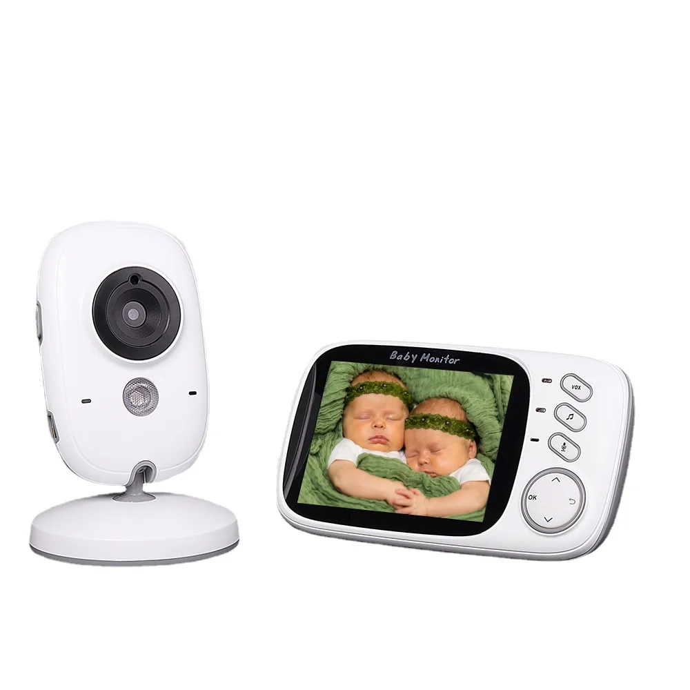 

3.2 Inch Digital Wireless Baby Monitor Video Surveillance Camera Night Vision Two Way Audio Baby Care Device Color Baby Monitor