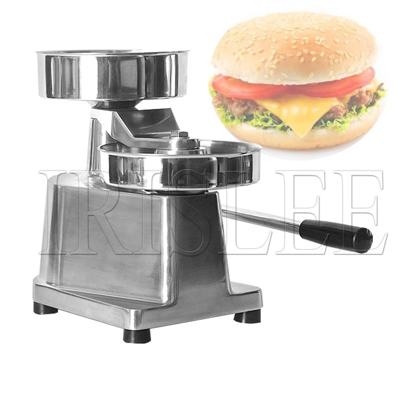

15cm/5.9inch 130cm/5.1inch 100cm/4inch Meat Press Forming Machine Hamburger Patty Maker Manual Burger Making Machine