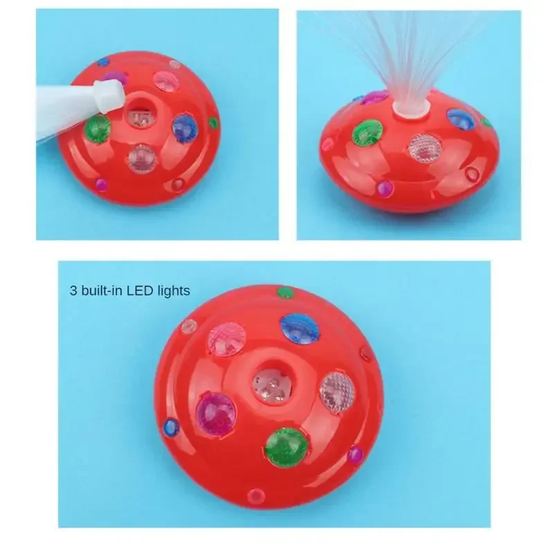 Светодиодный семицветный мигающий ночник Удобная светодиодная лампа из