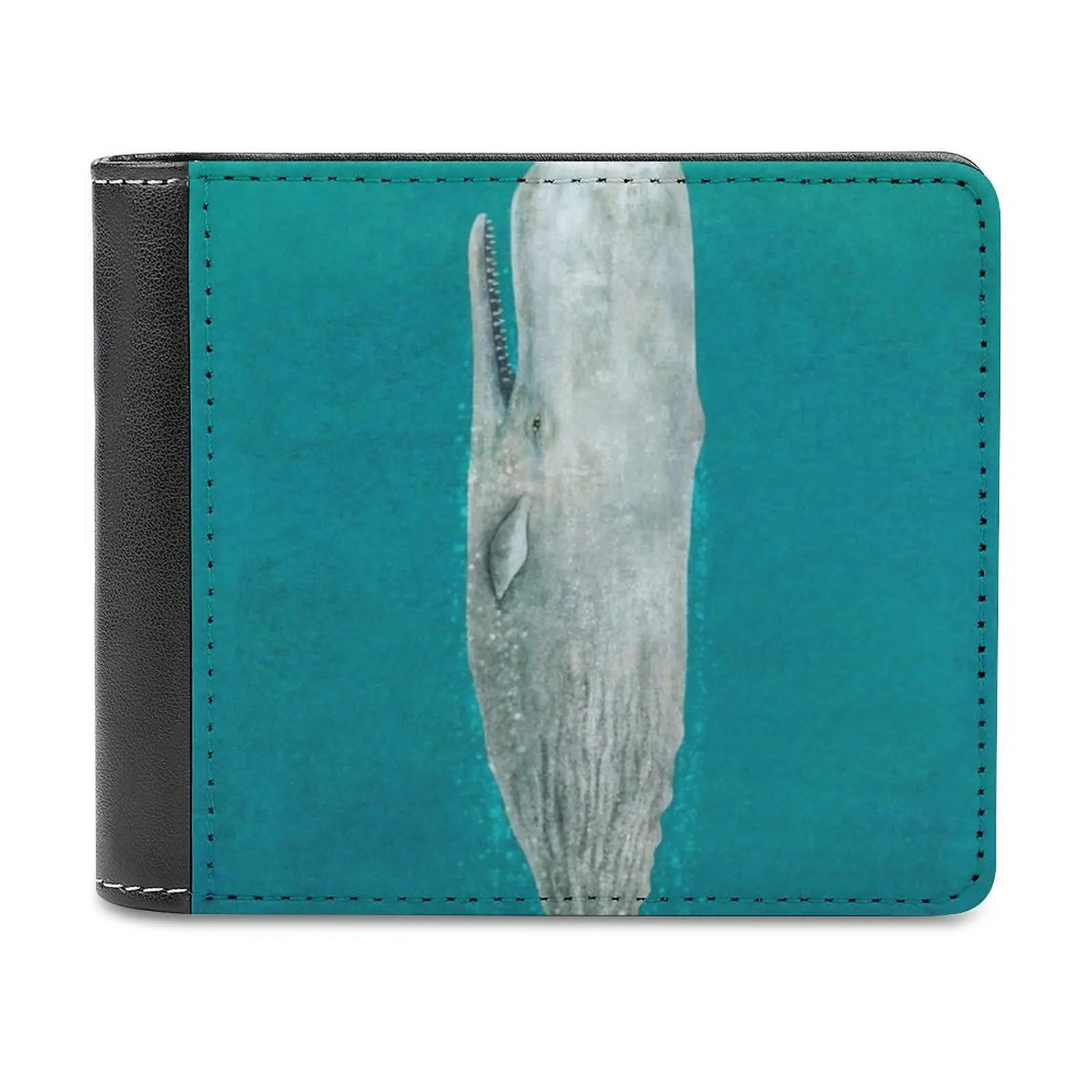 

The Whale-Full Length Men's Wallet Purses Wallets New Design Dollar Price Top Men Leather Wallet Thewhale The Whale Whale Whale