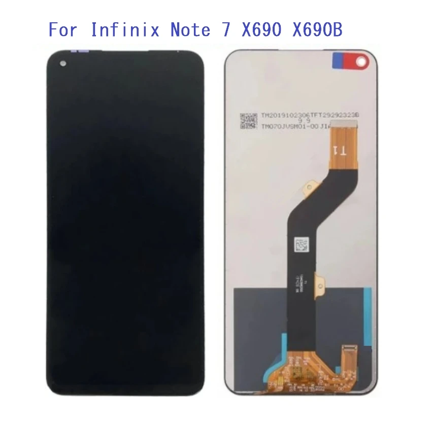 

For infinix Note 7 X690 X690B LCD Display Touch Screen Digitizer Assembly Replacement Repair Parts