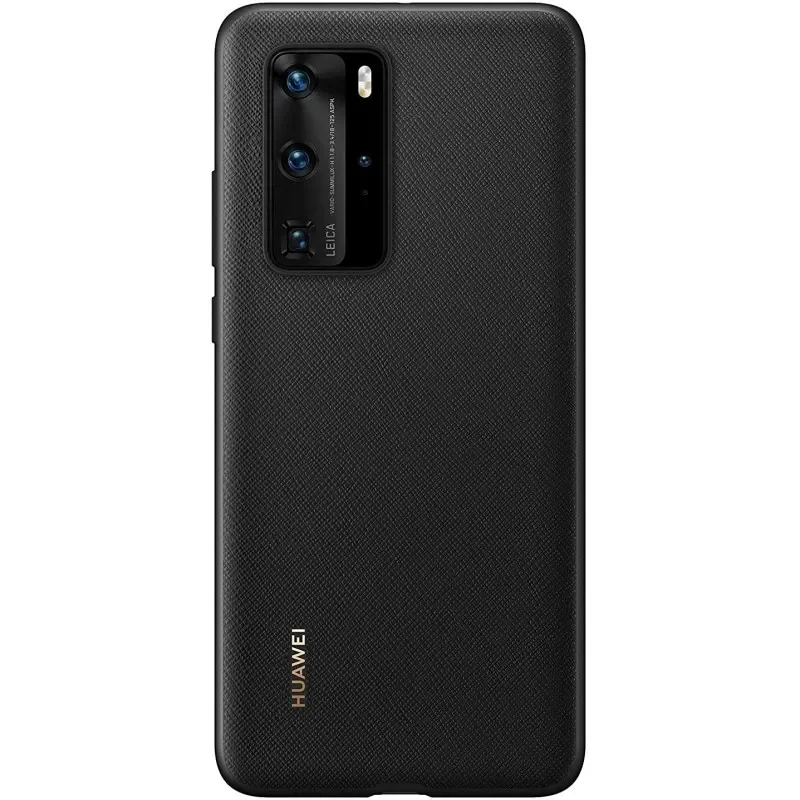 

Чехол из ПУ кожи для P40 Pro, черная модель, новинка 51993787
