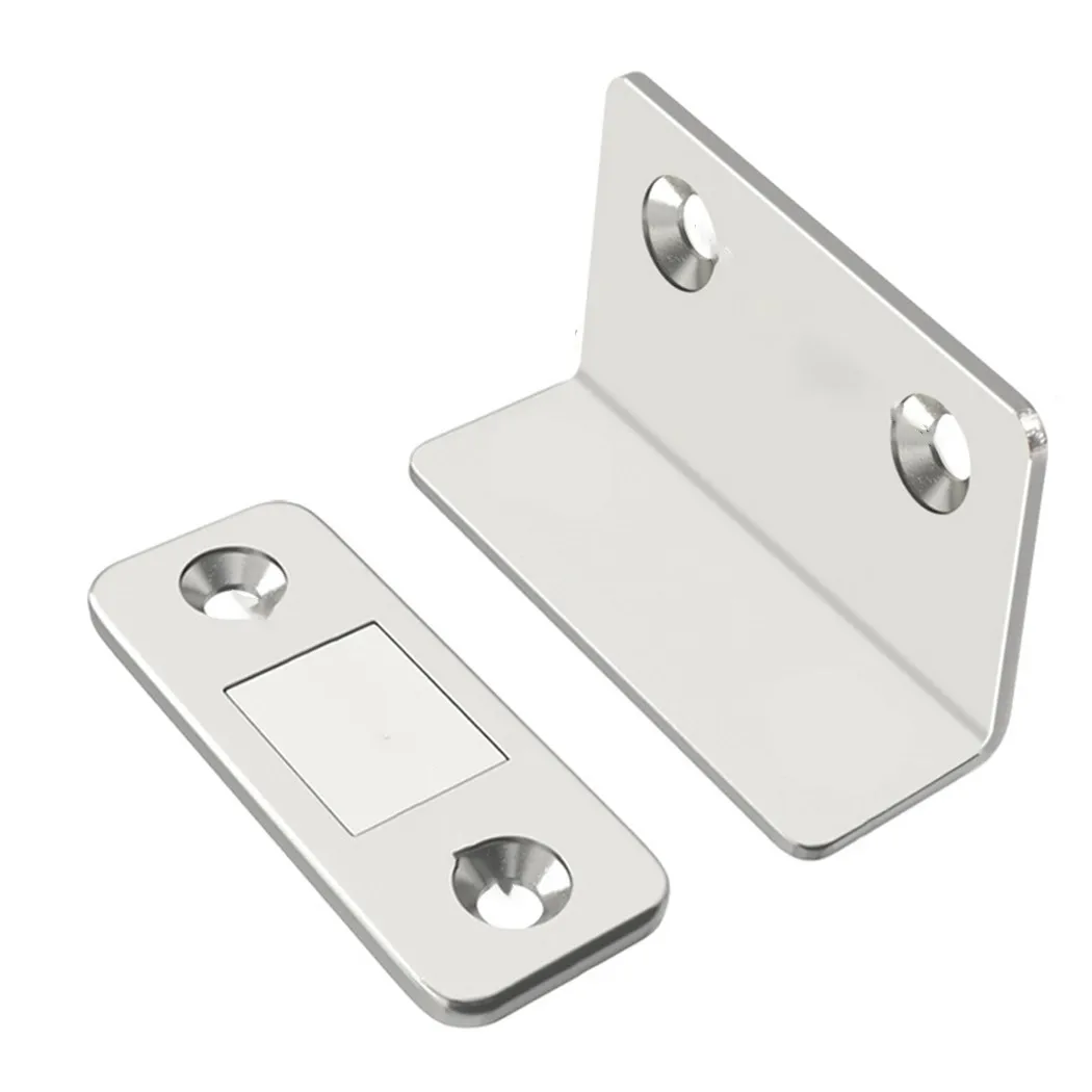 

1Pc Strong Magnetic Steel Catch Latch Ultra Thin For Door Cabinet Cupboard Closer Stops With Screw Furniture Hardware